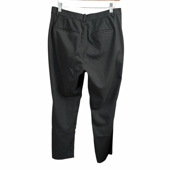 Uniqlo Women’s Smart Ankle Pants - Black Tapered Trousers - Picture 3 of 4